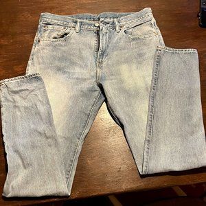 Levi's Light Wash Straight Leg Jeans